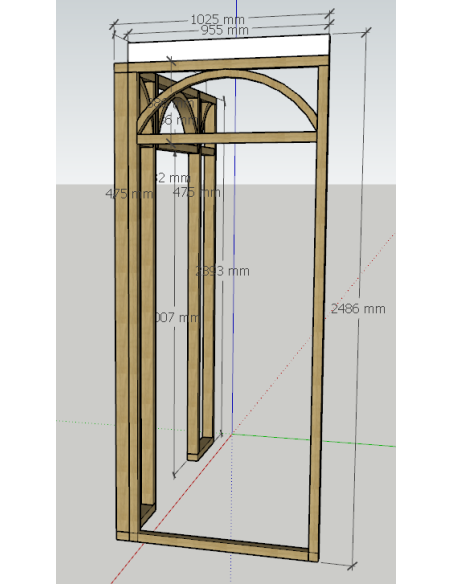 cloison bois sur mesure