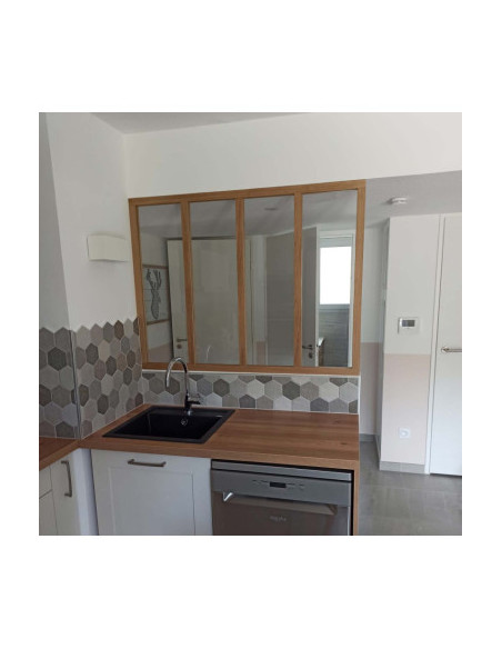 verriere cuisine en bois