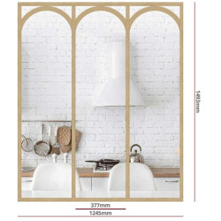 Claustra en chêne brut,...