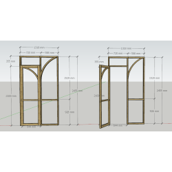 Porte intérieure sur mesure