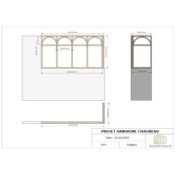 Réalisation d'un plan 3D de...