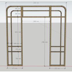 Verrière passage de porte