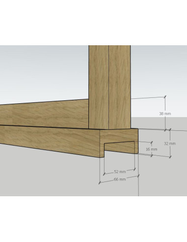 nez de cloison sur mesure pour verriere