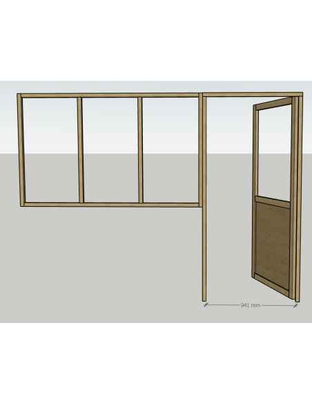 porte et verrière atelier