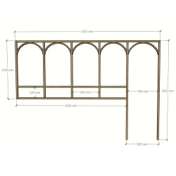 Verrière artiste arches en...