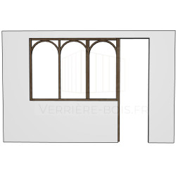 verrière et Porte coulissante sur mesure