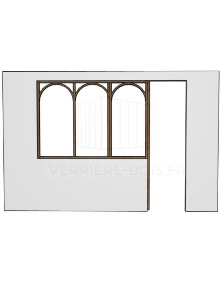 verrière et Porte coulissante sur mesure