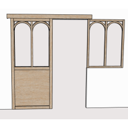 porte coulissante sur mesure