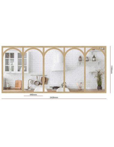 verrière 5 arches