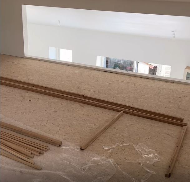 montage verriere bois